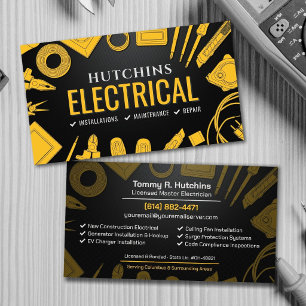 Professionele Elektrotechnische Aannemer - Elektri Visitekaartje