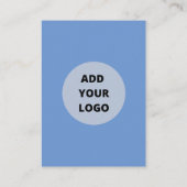 Professionele en eenvoudige sjabloon voor visiteka visitekaartje (Achterkant)