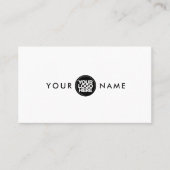 Professionele en eenvoudige Visitekaartjes met Log (Voorkant)