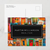 Professionele en hoogwaardige bedrijfsdeuren briefkaart (Voorkant / Achterkant)