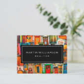 Professionele en hoogwaardige bedrijfsdeuren briefkaart (Staand voorkant)