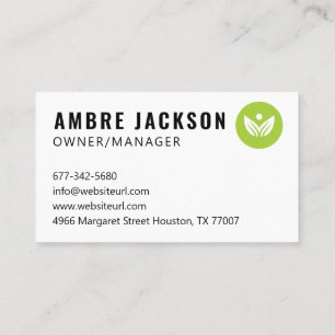 Professionele en milieuvriendelijke oplossingen vo visitekaartje