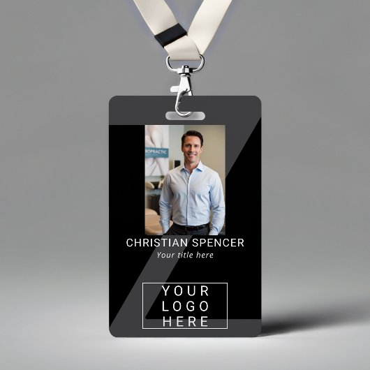 Professionele Event ID Lanyard naam QR code foto Badge