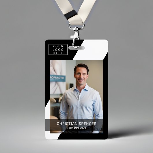 Professionele Event ID Lanyard naam tag foto Badge