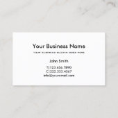 Professionele Exterminator ongediertebestrijding z Visitekaartje (Achterkant)