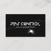 Professionele Exterminator ongediertebestrijding z Visitekaartje (Voorkant)