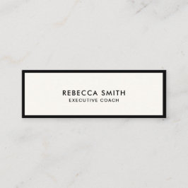 Professionele, eyecateuze, brede sociale media mini visitekaartje