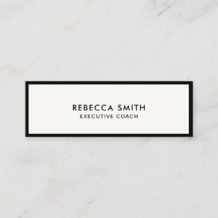 Professionele, eyecateuze, brede sociale media mini visitekaartje