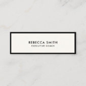 Professionele, eyecateuze, brede sociale media mini visitekaartje (Voorkant)