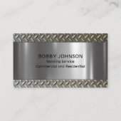 Professionele Fabricator Lassen Service Visitekaartje (Achterkant)