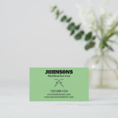 Professionele Fabricator Lassen Service Visitekaartje (Staand voorkant)