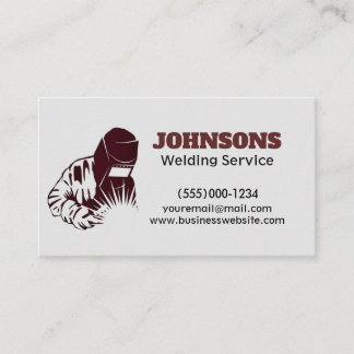 Professionele Fabricator Lassen Service Visitekaartje