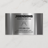 Professionele Fabricator Lassen Service Visitekaartje (Voorkant)