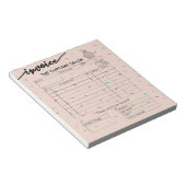 Professionele facturen notitieblok (Schuin)
