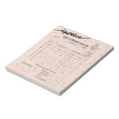 Professionele facturen notitieblok (Linkerzijde)