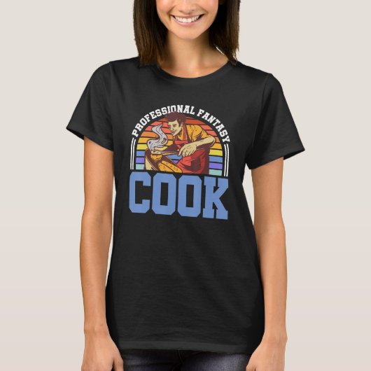 Professionele Fantasy Cook Master Chef Food Kitche T-shirt (Voorkant)