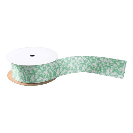 Professionele faux glamoureus modern elegant Green Satijnen Lint (Spoel)