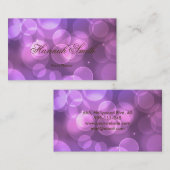 Professionele faux glamoureus moderne elegant visitekaartje (Voorkant / Achterkant)