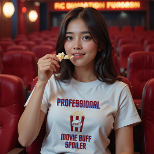 Professionele film Buff Spoiler - Film Lover T-shirt