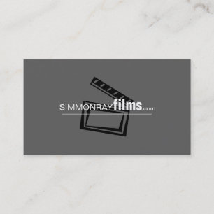 Professionele filmmaker, Visitekaartje Directeur