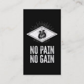 Professionele Fitness Gezondheid en Voeding Traine Visitekaartje (Voorkant)