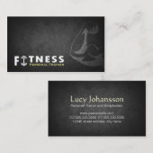 Professionele fitness Personal Trainer Musea Visitekaartje (Voorkant / Achterkant)