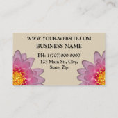  professionele Florist-Visitekaartjes Visitekaartje (Achterkant)