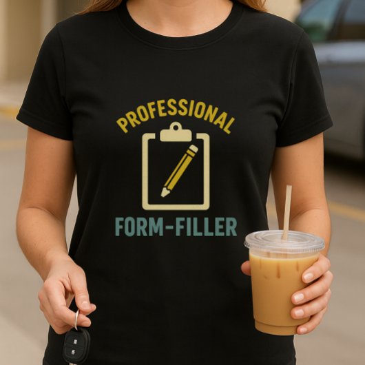 Professionele Form-Filler School MOM T-Shirt