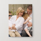 Professionele foto 2,5" x 3,5" rechthoek button (Voorkant)