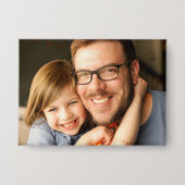 Professionele foto 3,5" x 2,5" rechthoek button (Voorkant)