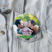 Professionele foto 4 inch ronde button 4,0 cm (In situ)
