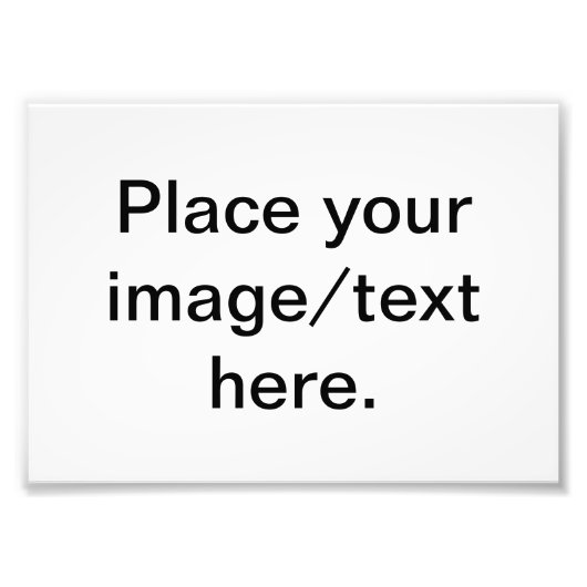 Professionele foto 7 x 5 Sjabloon Afdruk (Voorkant)