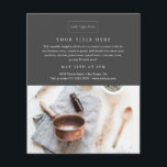 Professionele foto met minimalistische bedrijfsgeb flyer<br><div class="desc">Een eenvoudige moderne uitnodiging tot het indienen van zakelijke foto's met een schone typografie en een minimale indeling. Klik uitgeven knoop om dit ontwerp met uw bedrijfsfoto en details aan te passen.</div>