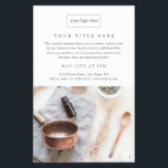 Professionele foto met minimalistische bedrijfsgeb flyer<br><div class="desc">Een eenvoudige moderne uitnodiging tot het indienen van zakelijke foto's met een schone typografie en een minimale indeling. Klik uitgeven knoop om dit ontwerp met uw bedrijfsfoto en details aan te passen.</div>