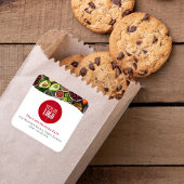 Professionele foto of Logo Promotie Aangepast Vierkante Sticker