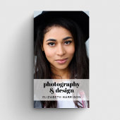 Professionele Foto QR Code Logo Visitekaartje