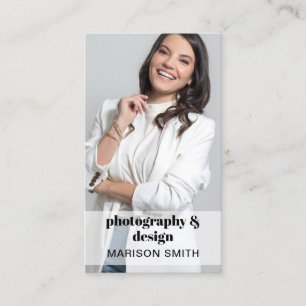 Professionele Foto QR Code Visitekaartje