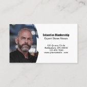 Professionele foto QR-constanjemand Visitekaartje (Achterkant)