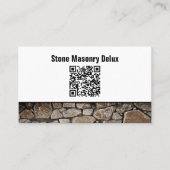 Professionele foto QR-constanjemand Visitekaartje (Voorkant)