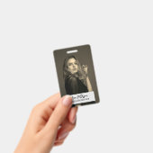 professionele foto QR website e-mail sociaal moder Badge (Handheld)