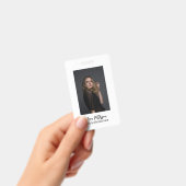 professionele foto QR website e-mail sociaal moder Badge (Handheld)