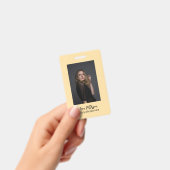 professionele foto QR website e-mail sociaal moder Badge (Handheld)