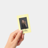 professionele foto QR website e-mail sociaal moder Badge (Handheld)