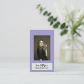 professionele foto QR website e-mail sociaal moder Visitekaartje (Staand voorkant)