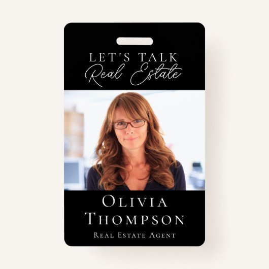 Professionele foto Real Estate Badge (Voorkant)