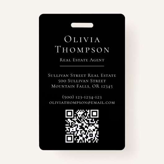 Professionele foto Real Estate Badge (Achterkant)