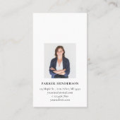 Professionele foto Real Estate Visitekaartje (Achterkant)