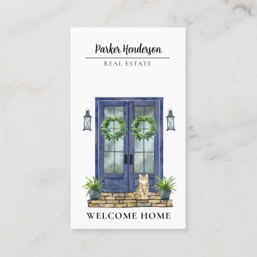 Professionele foto Real Estate Visitekaartje (Voorkant)