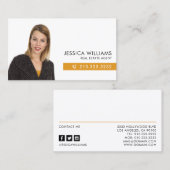 Professionele foto Real Estate Visitekaartje (Voorkant / Achterkant)