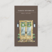 Professionele foto van onroerend goed visitekaartje (Voorkant)